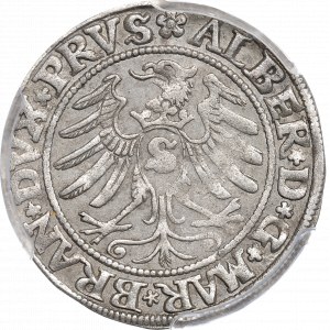 Germany, Preussen, Albrecht Hohenzollern, Groschen 1531, Konigsberg - PCGS AU55