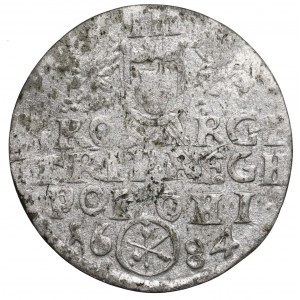 Jan III Sobieski, Trojak 1684, BYDGOSZCZ - RZADKI