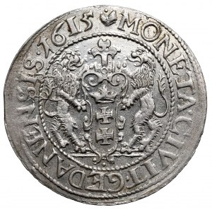 Sigismund III, 18 groschen 1615, Danzig - NGC MS62