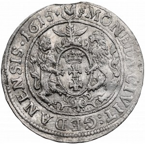 Sigismund III, 18 groschen 1615, Danzig - NGC MS63