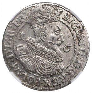 Sigismund III, 18 groschen 1626, Danzig - NGC MS63