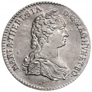 Rakousko, Marie Terezie, 6 krajcars 1745, Vídeň