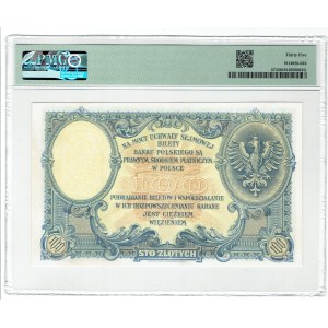 II RP, 100 zloty 1919 S.A. PMG 35
