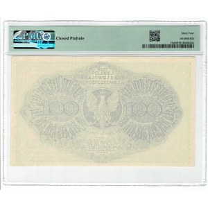 II RP, 100 marks 1919 AF - PMG 64