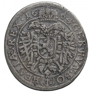 Rakousko, Leopold I., 15 krajcars 1664, Praha