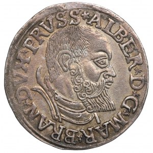 Prusy Książęce, Albrecht Hohenzollern, Trojak 1540, Królewiec