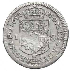 John II Casimir, 18 groschen 1652, Fraustadt