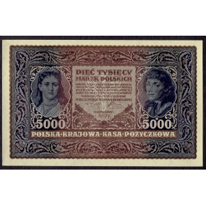 II RP, 5000 Polish marks 1920 III SERIES H