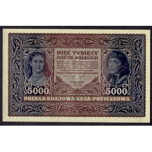 II RP, 5000 Polish marks 1920 III SERIES H