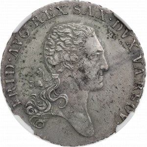 Duchy of Warsaw, 1/3 thaler 1812 - NGC AU Details