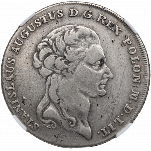 Stanislaus Augustus, Thaler 1794 - NGC VF Details