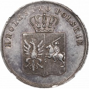 November Uprising, 5 zloty 1831 - NGC UNC Details