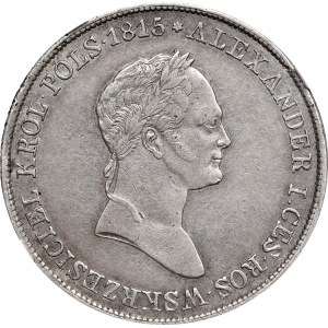 Polské království, Mikuláš I., 5 zlatých 1834 - NGC XF45