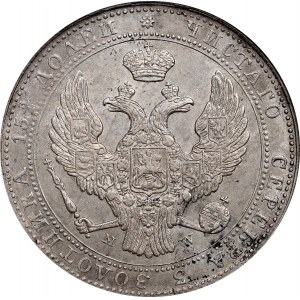 Poland under Russia, Nicholas I, 3/4 rouble=5 zloty 1840 MW - NGC AU55