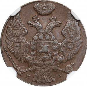 Poland under Russia, Nicholas I, 1 groschen 1839 - NGC AU58 BN
