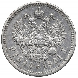 Rusko, Mikuláš II., rubl 1901 ФЗ
