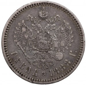 Rusko, Alexandr III, rubl 1888