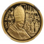 III RP, Komplet 20.000-200.000 1991 Jan Paweł II - Próby złoto