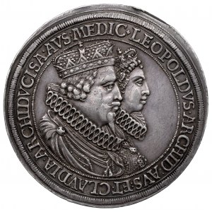 Austria, Leopold V and Claudia regency, 2 thalers without date (1635)