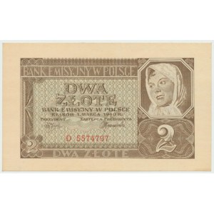 GG, 2 zloty 1940 D