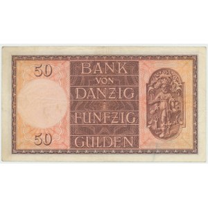 Danzig, 50 guilders 1937 - H