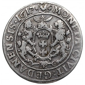 Sigismund III, 18 groschen 1617, Danzig