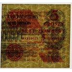 II RP, 5 groszy 1924 - prawa połówka