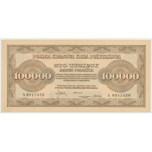 II RP, 100.000 marek polskich 1923 A