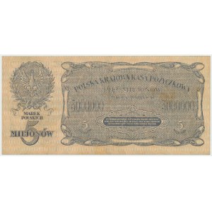 II RP, 5 million Polish marks 1923 F