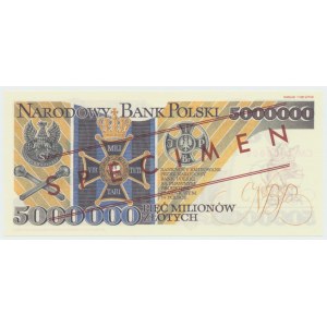 5 milionów 1995 - WZÓR - CM 0000000 -