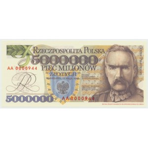 5 milionów złotych 1995 - AA