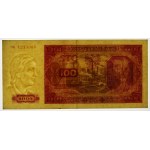 PRL, 100 złotych 1948 DW
