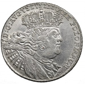 Saxony, Friedrich August II, 18 groschen 1755