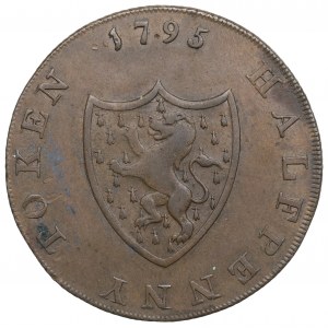 UK, Token half penny General Convenience 1795