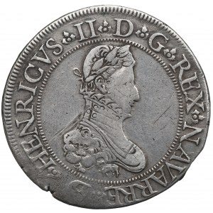 France, Bearn, Henry II, Franc 1579
