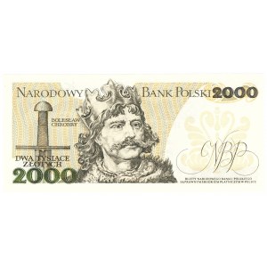 PRL, 2000 złotych 1979 AA