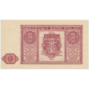 PRL, 1 złoty 1946