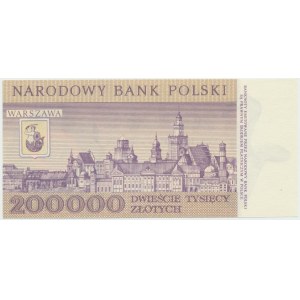 PRL, 200.000 złotych 1989 L