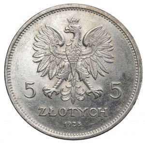 II Republic of Poland, 5 zloty 1928, Warsaw Nike