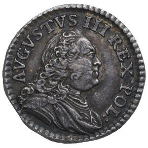 August III. saský, Shelrog 1750 - stříbrný proof