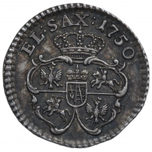 August III. saský, Shelrog 1750 - stříbrný proof