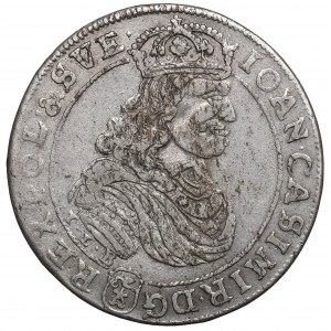 John II Casimir, 18 groschen 1667, Bromberg