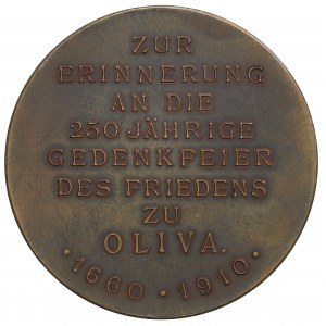 Danzig, 250 years of the Oliva peace 1910