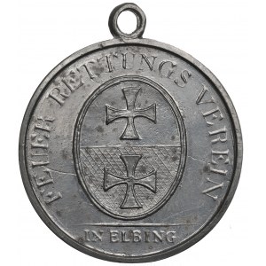 Elbląg, Medaile za zásluhy Sdružení hasičů