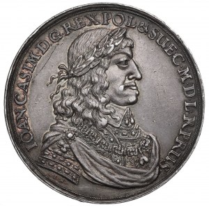 John II Casimir, Peace of Oliva medal 1660, Höhn