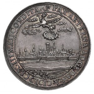 John II Casimir, Peace of Oliva medal 1660, Höhn