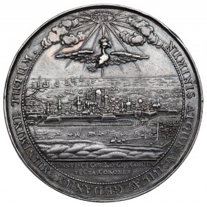 John II Casimir, Medal of the King's arrival in Gdansk 1653, Höhn