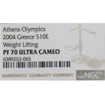 Řecko, 10 Euro 2004 Olympijské hry - NGC PF70 Ultra Cameo