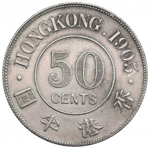 Hong-Kong, 50 cents 1905