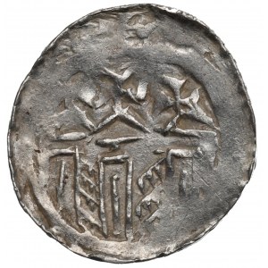 Ladislaus I Herman, Denarius without a date, Cracow.